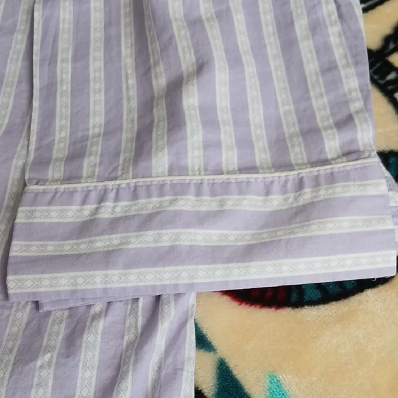 Ralph Lauren Purple Striped Pajama Set - Picture 3 of 6